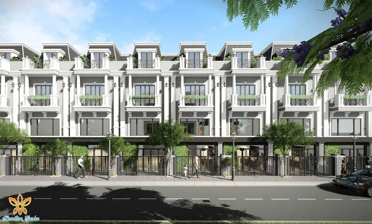HAMILTON GARDEN LONG AN 14 Khu nhà phố Chuyên Gia Biz-House