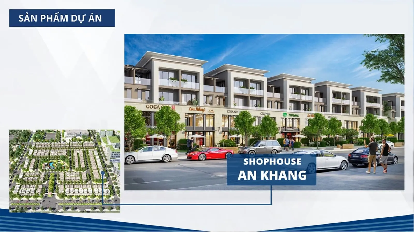 PHỐ THƯƠNG MẠI AN KHANG RESIDENCE 7 Shophouse An Khang Residence