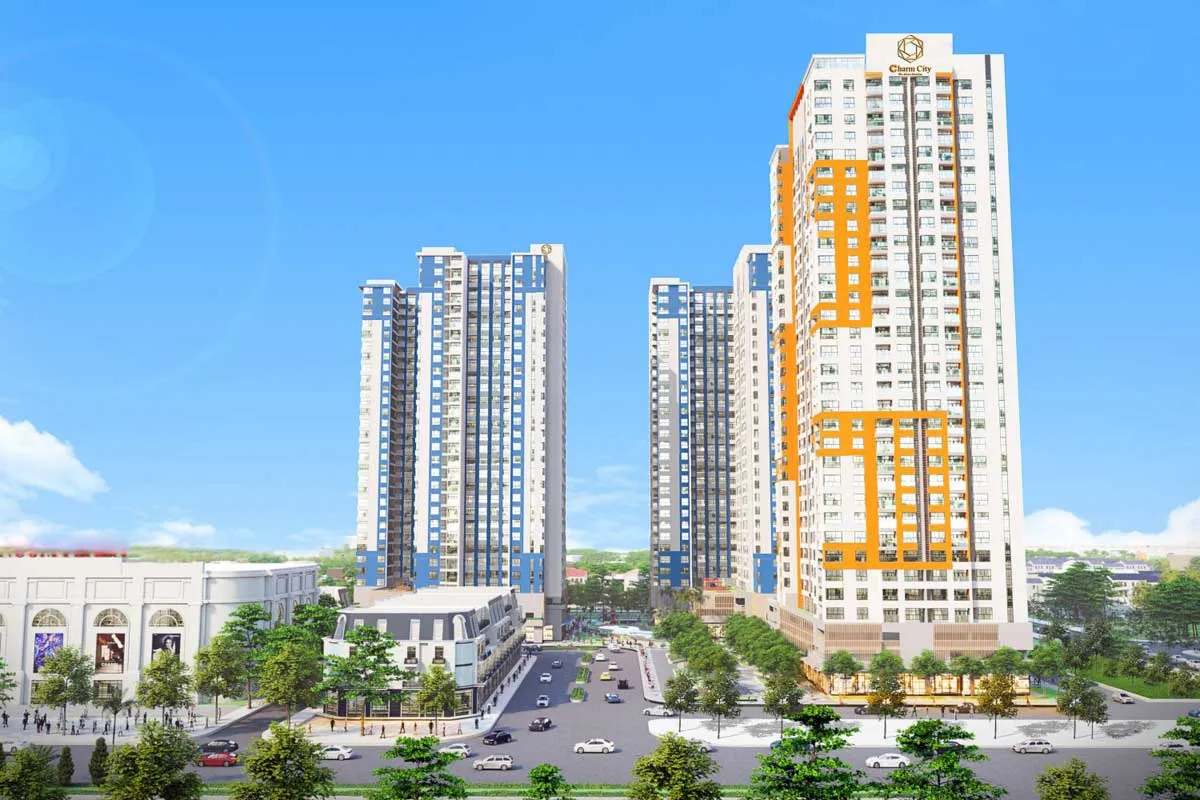 CHARM CITY TÂN UYÊN 2 Dự án Căn hộ Charm City Tân Uyên Bình Dương