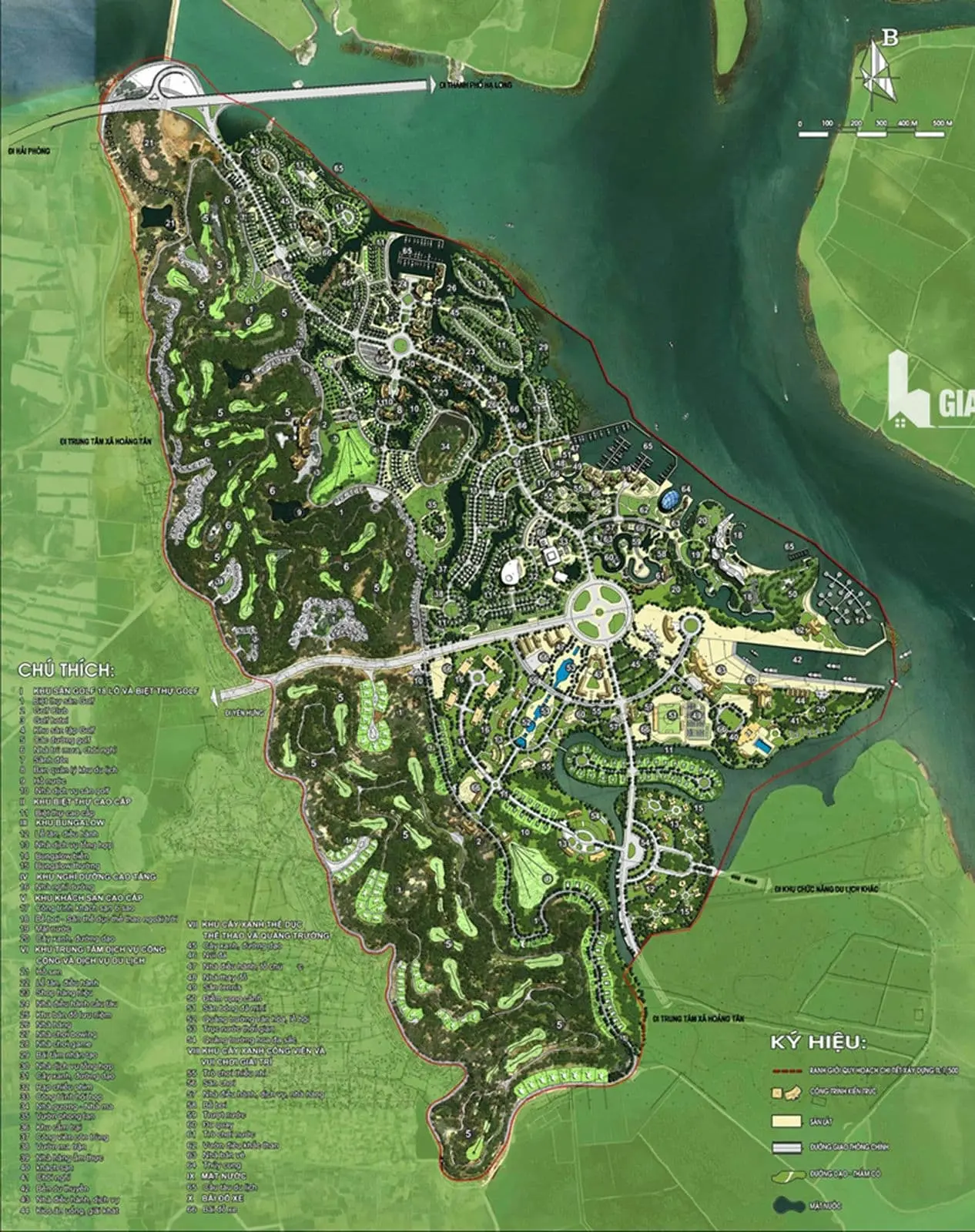 VINHOMES GREEN HẠ LONG XANH 7 Mặt bằng Dự án Khu đô thị phức hợp Hạ Long Xanh