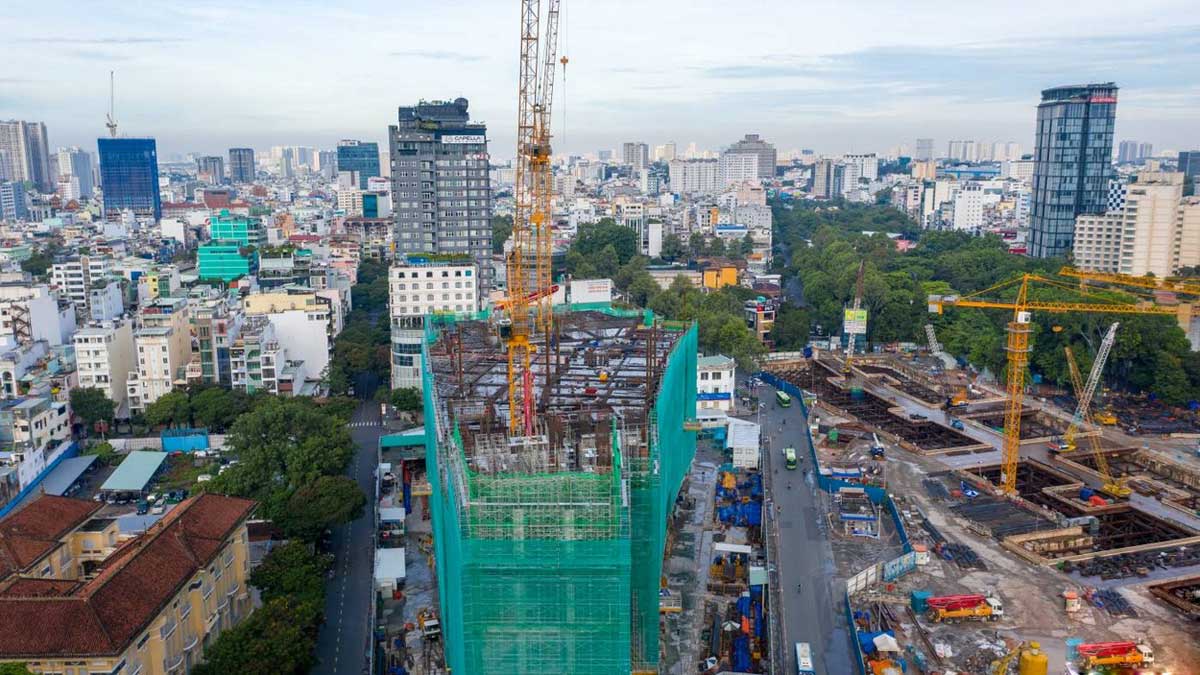 Cập nhật tiến độ thi công Dự án Spirit Of Saigon