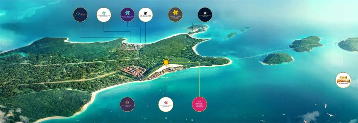 SUN GRAND CITY HILLSIDE RESIDENCE 5 Tiện ích liên kết vùng Dự án Sun Grand City Hillside Residence Phú Quốc