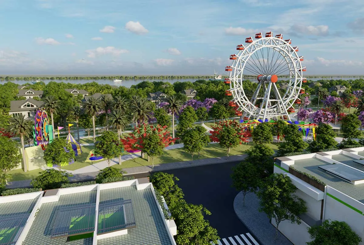 Goldland Cồn Khương 5 Công viên Dự án Khu đô thị Goldland Cồn Khương Cần Thơ