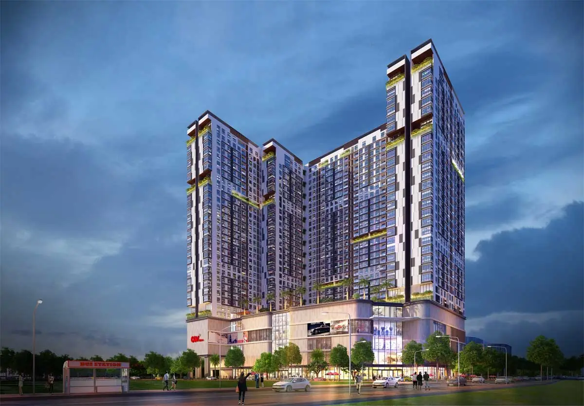 KING CROWN CENTER 2 Phối cảnh Dự án Căn Hộ King Crown Center Thủ Đức