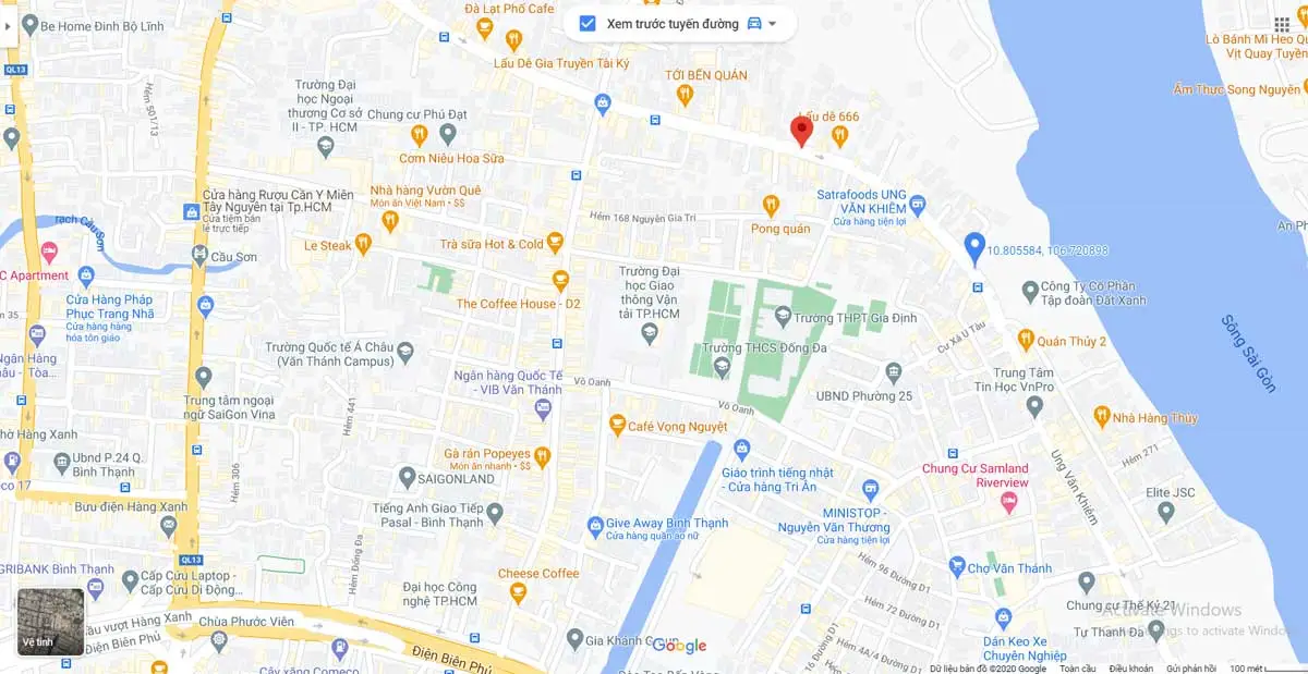 SUỐI TIÊN COMPLEX 3 Vị trí Dự án Căn hộ Suối Tiên Complex Bình Thạnh