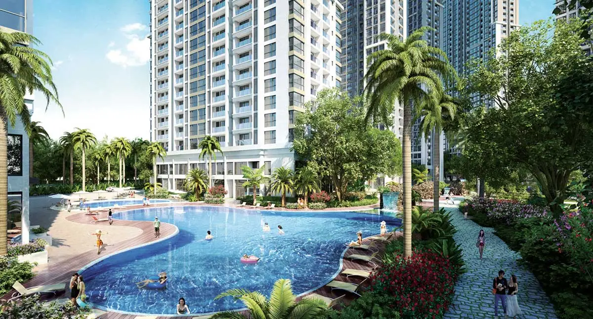 MASTERI MARINA ONE 8 Hồ bơi nội khu Dự án Căn hộ Masterise Marina One Ba Son Quận 1