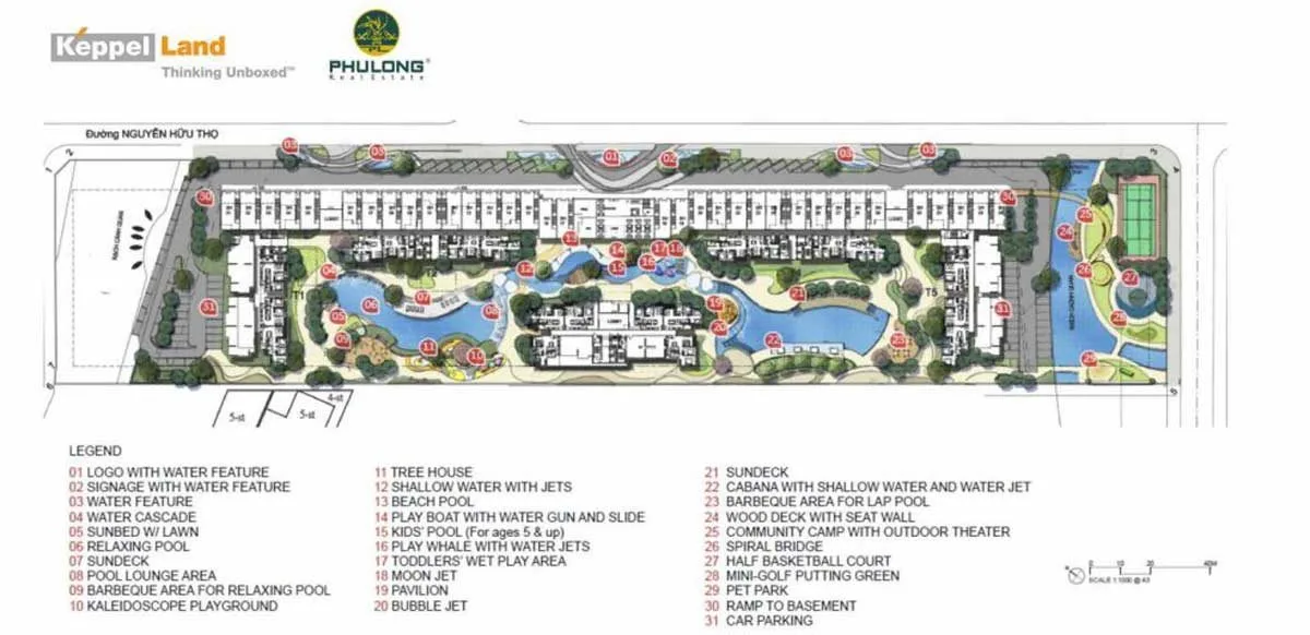 CELESTA RISE KEPPEL LAND NHÀ BÈ 10 Tiện ích nội khu Dự án Căn hộ Chung cư Celesta Keppel Land