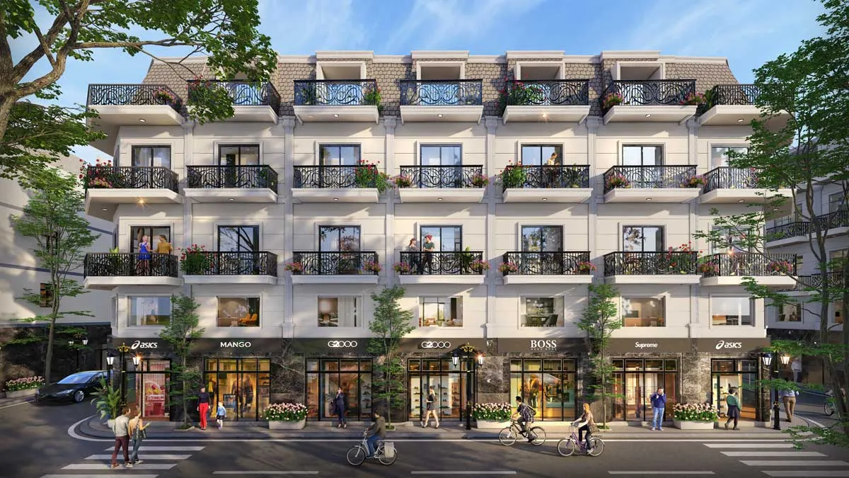 One Palace 2 10 Phối cảnh Nhà phố thương mại One Palace 2