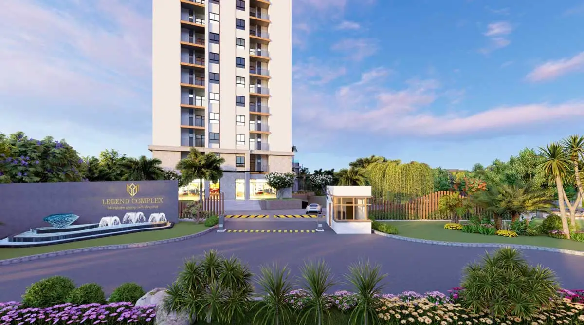 Legend Complex 4 Cổng Dự án Căn hộ Legend Complex Thủ Dầu Một Bình Dương