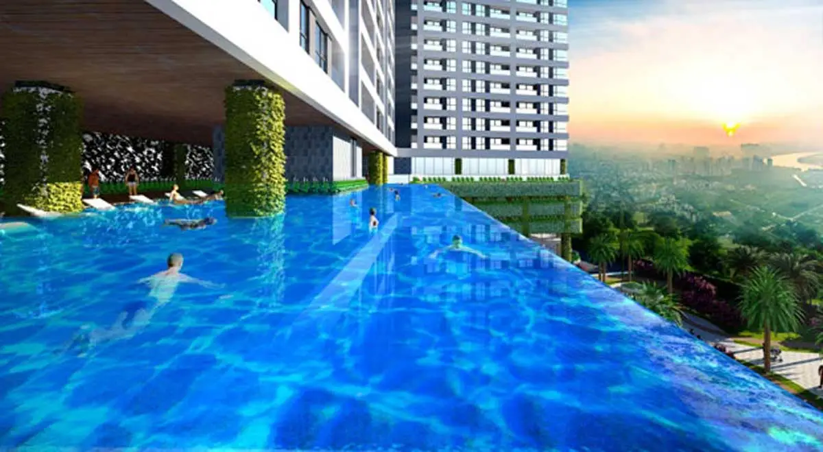 CONAC PLAZA VŨNG TÀU 7 Hồ bơi tràn bờ Conac Plaza Vũng Tàu