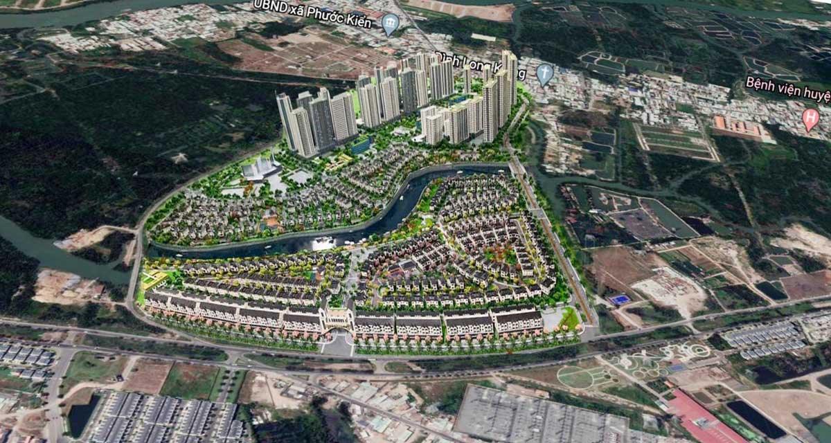 Vị trí Lô đất Căn hộ Zeit Xii River County Nhà Bè