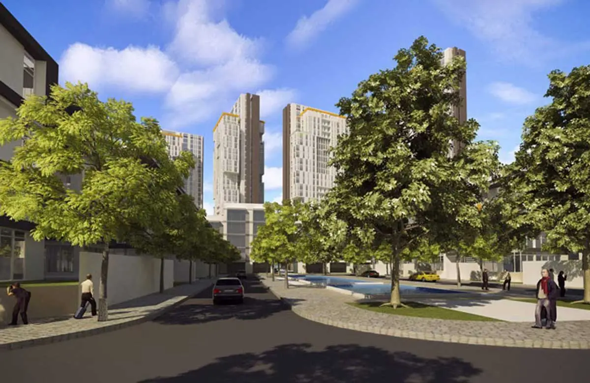 INVESTCO GREEN CITY 5 Khu Nhà Phố Investco Green City