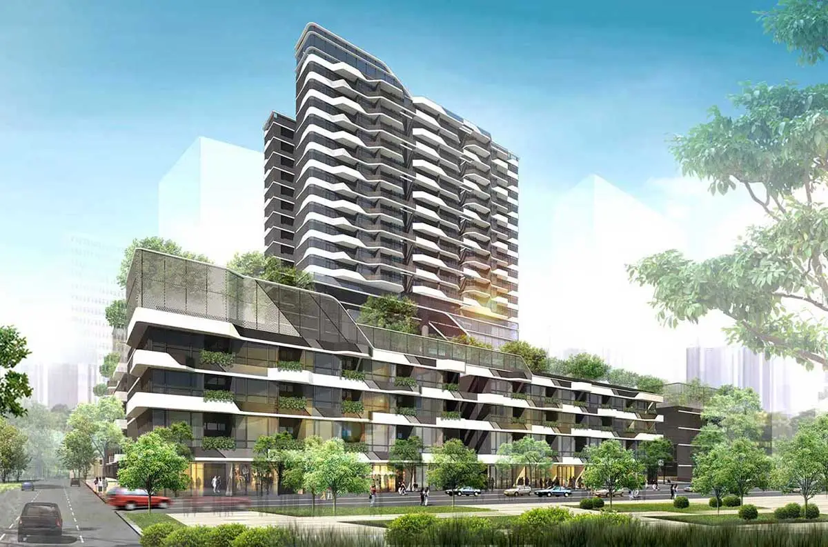 XI THỦ THIÊM 5 Trung tâm thương mại Dự án Căn hộ Xi Thủ Thiêm Quận 2