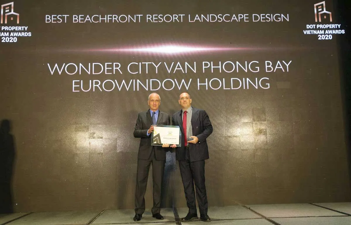 Wonder City Vân Phong Bay 3 Best Beachfront Resort Landscape Design Vietnam 2020 (Thành phố nghỉ dưỡng biển có thiết kế cảnh quan đẹp nhất Việt Nam 2020) cho dự án Wonder City Van Phong Bay