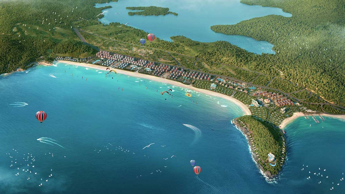 Mặt bằng tổng thể Dự án Wonder City Vân Phong Bay