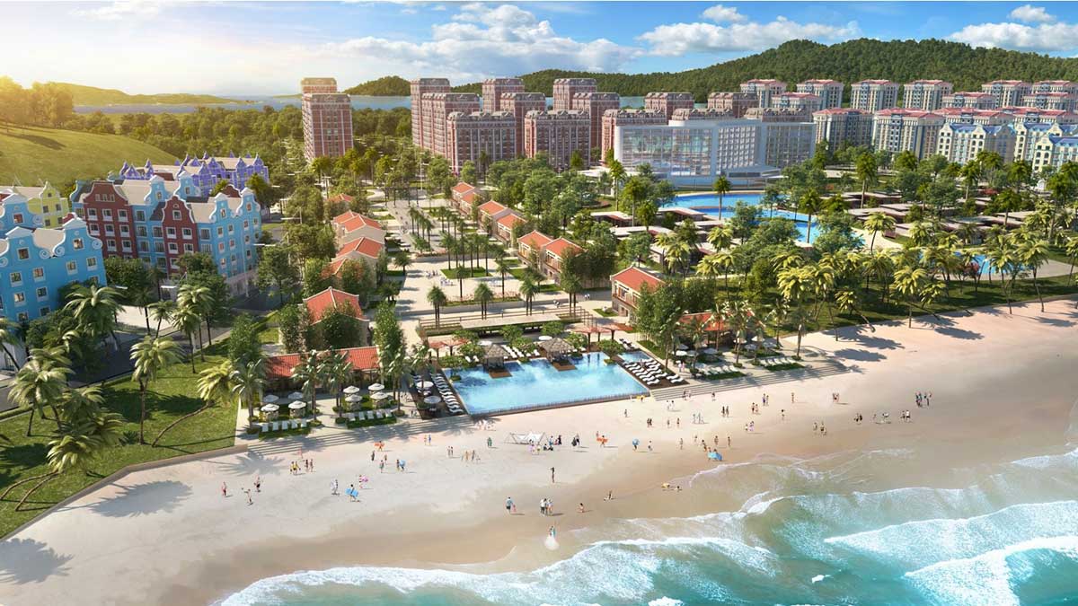 Khu công viên Biển Dự án Wonder City Vân Phong Bay