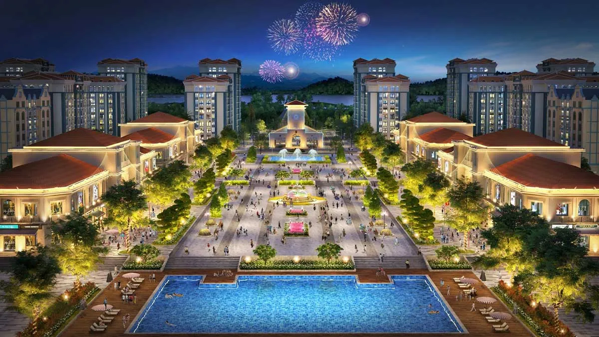 Wonder City Vân Phong Bay 9 Hồ bơi Quảng trường Biển Dự án Wonder City Vân Phong Bay