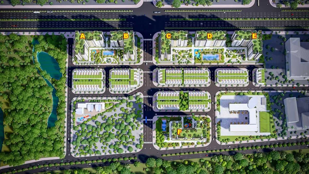 NBB GARDEN 2 4 Mặt bằng Dự án Căn hộ BB Garden II Bình Chánh