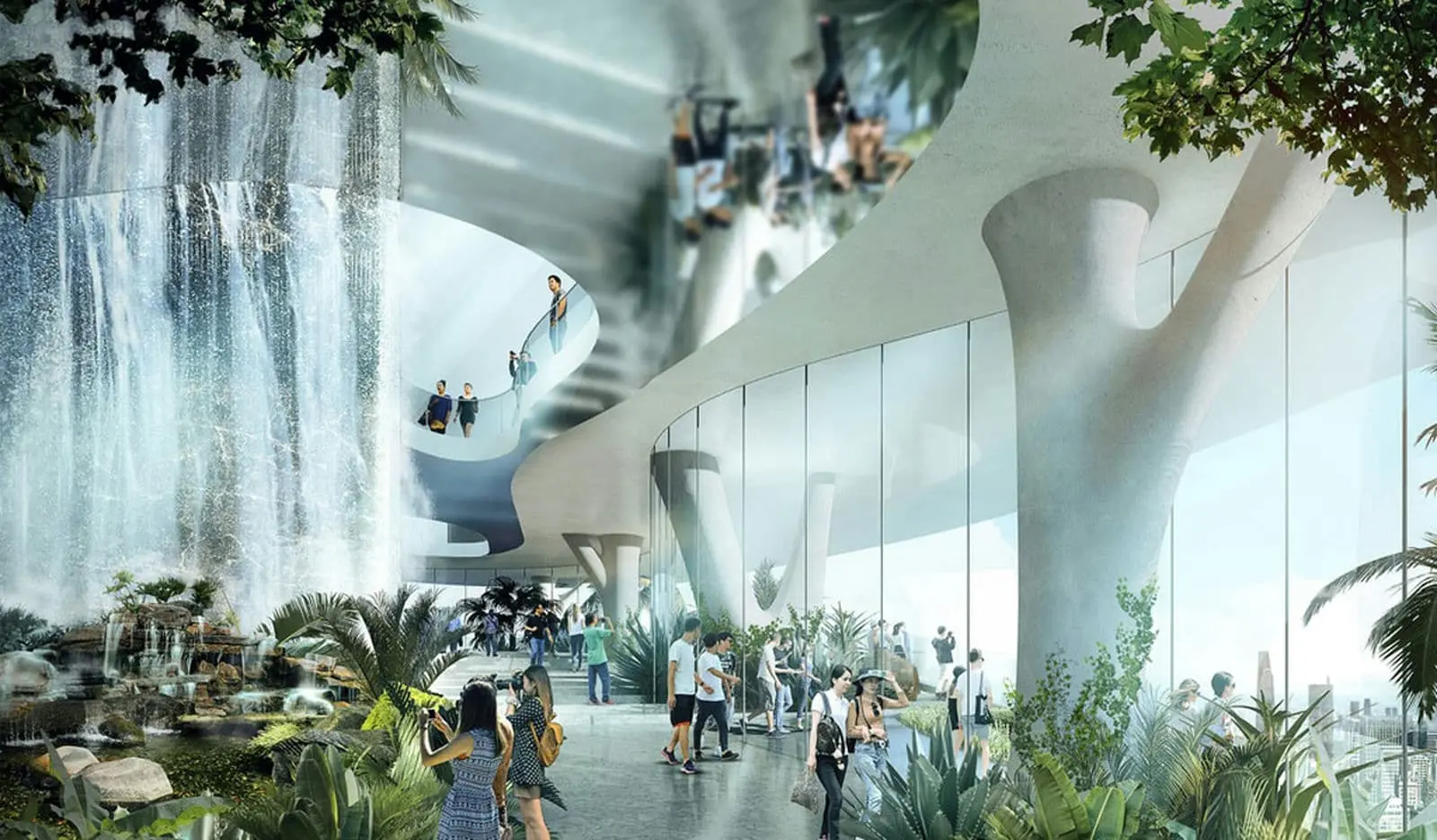 EMPIRE 88 TOWER 4 Khu trung tâm thương mại bên trong Khối đế Tòa tháp Cao Nhất Việt Nam Empire 88 Tower