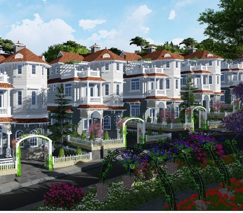 DỰ ÁN BIỆT THỰ VILLA TOWN ĐÀ LẠT 3 Thiết kế Villa Town Đà Lạt