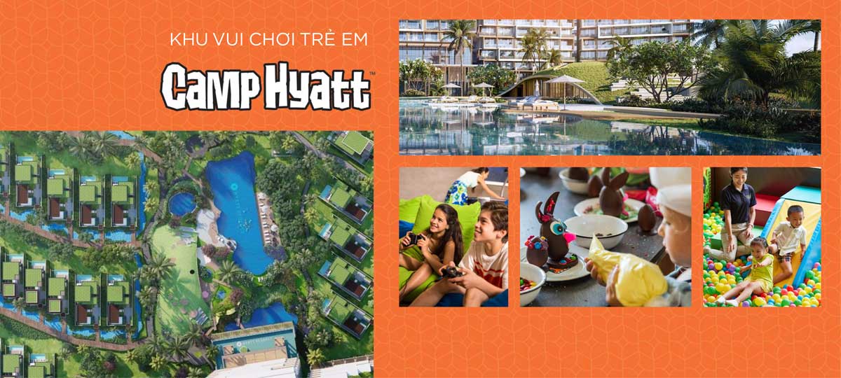 Tiện ích Khui vui chơi trẻ em Camp Hyatt