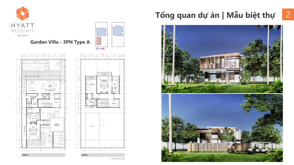 Thiết kế Garden Villa 3PN