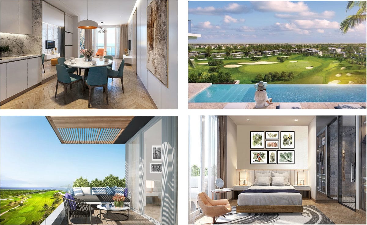 Căn hộ mẫu Golf View Luxury Apartment Đà Nẵng