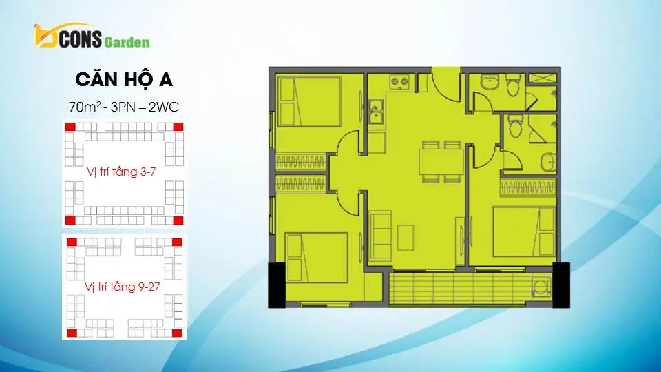 BCONS GARDEN BÌNH DƯƠNG 15 Căn loại A Bcons Garden