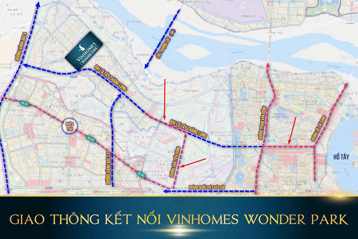 Vị trí Dự án Khu đô thị Vinhomes Wonder Park