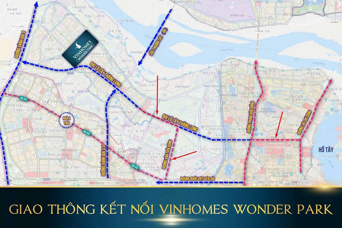 Vinhomes Wonder Park 2 Vị trí Dự án Khu đô thị Vinhomes Wonder Park