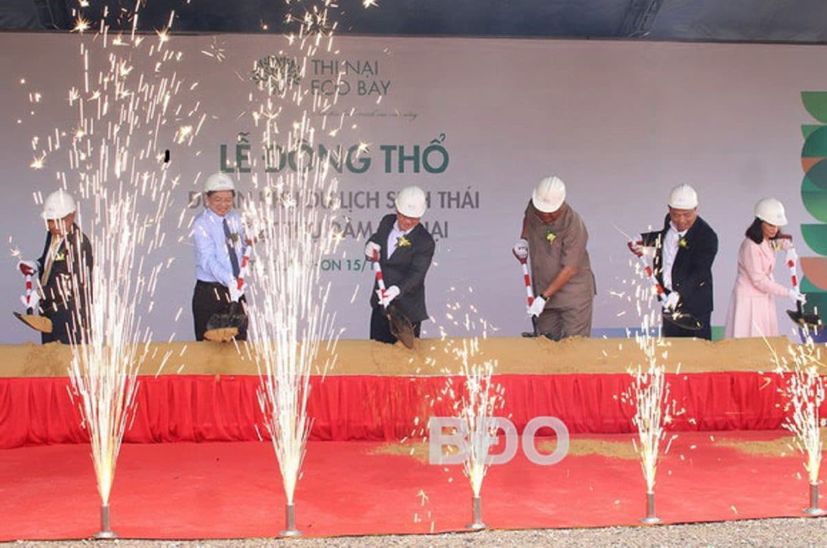 Lễ động thổ dự án Thị Nại Eco Bay