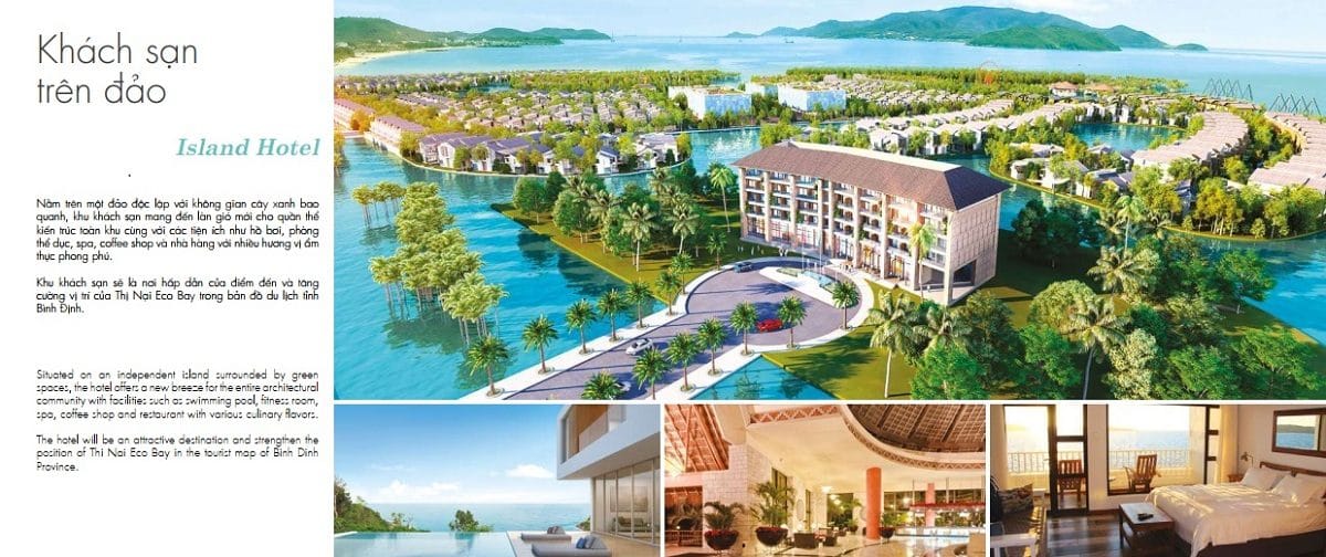 Khách sạn 5 sao nằm ngay trung tâm Thị Nại Eco Bay