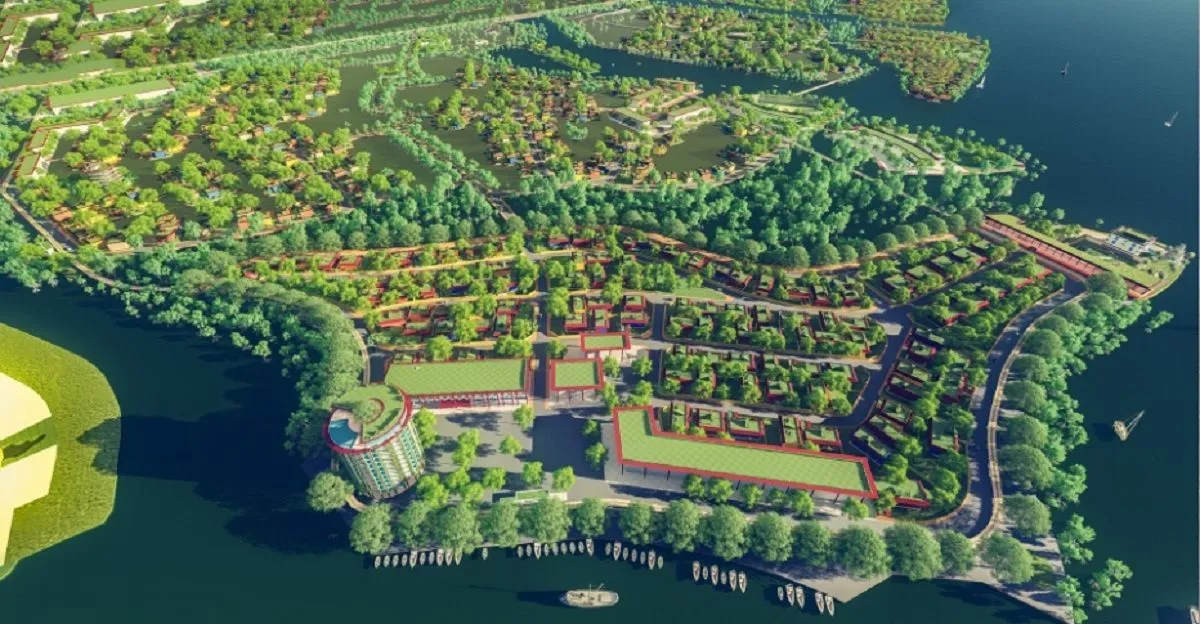 THỊ NẠI ECO BAY 18 Không gian xanh tổng thể Thị Nài Eco Bay