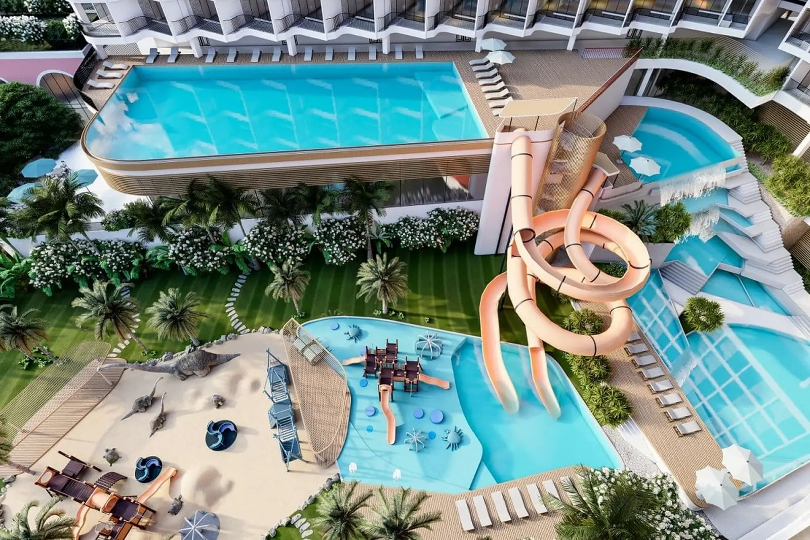 CHARM RESORT QUY NHƠN 3 Hồ bơi Charm Resort Quy Nhơn