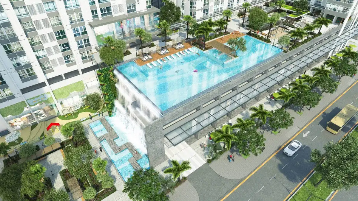 LA PREMIER QUẬN 2 5 Hồ bơi tràn bờ Căn hộ La Premier Quận 2
