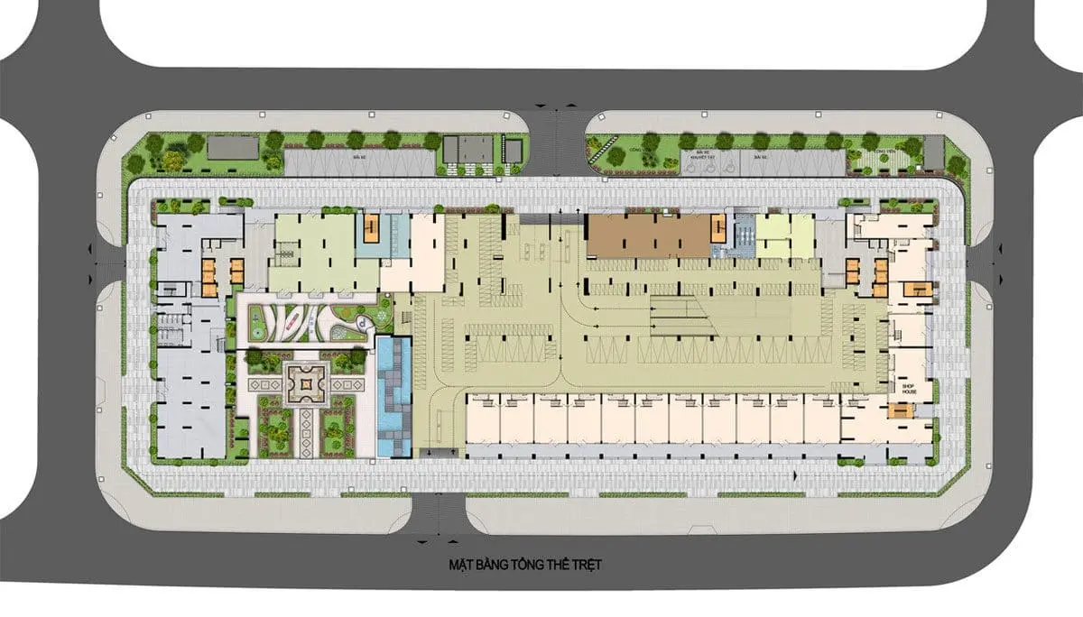 LA PREMIER QUẬN 2 8 Mặt bằng tổng thể Dự án Căn hộ La Premier Quận 2