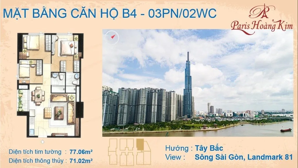 PARIS HOÀNG KIM QUẬN 2 10 Căn b4 Paris Hoàng Kim