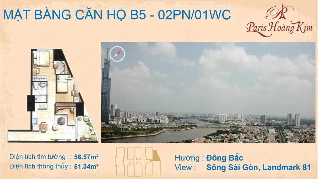 PARIS HOÀNG KIM QUẬN 2 11 Căn b5 Paris Hoàng Kim