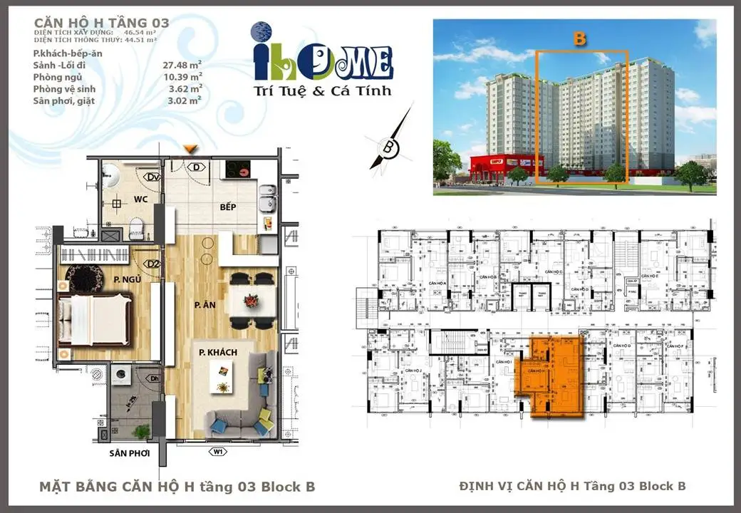 I HOME GÒ VẤP 24 Căn hộ loại h block b