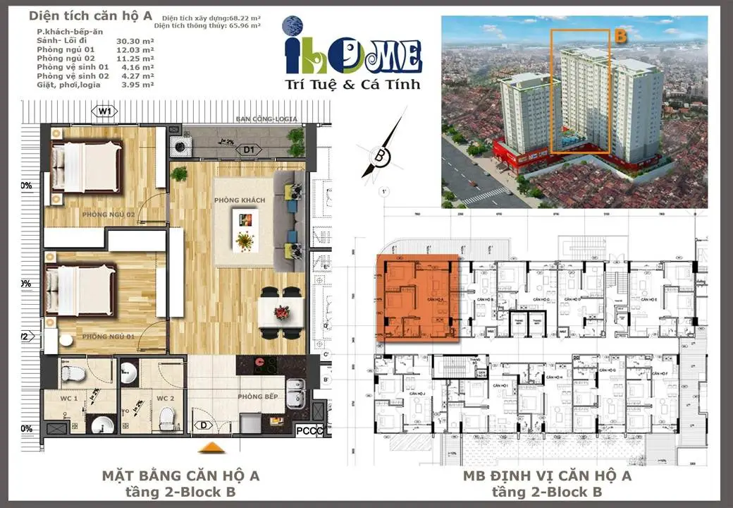 I HOME GÒ VẤP 27 Căn hộ loại a block b