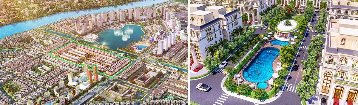 SUNLAKE SHOP VILLAS 4 Tiện ích Khu Sunlake Shop Villas