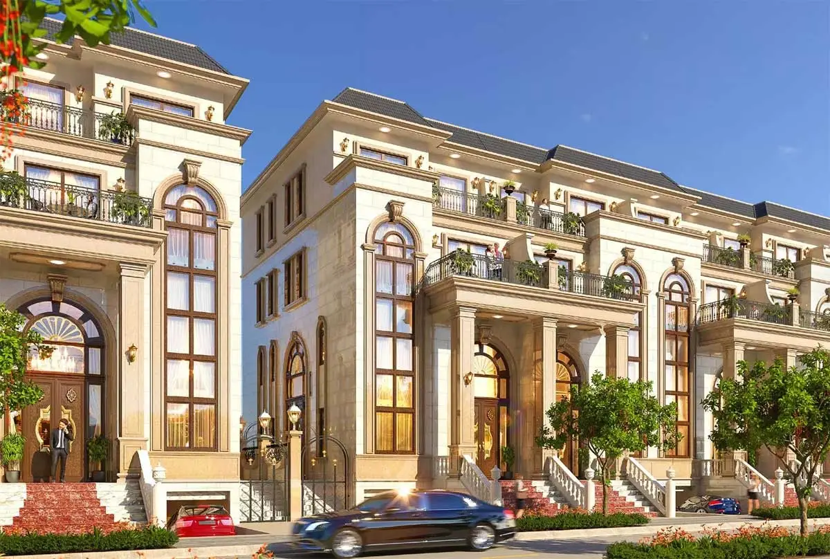 SUNLAKE SHOP VILLAS 8 Phối cảnh Nhà phố thương mại Sunlake Shop Villas