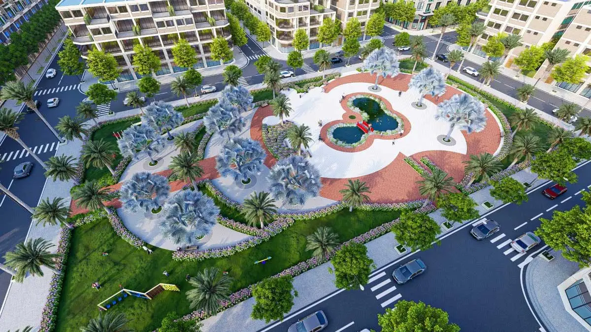 Lagisan Harbour City cay xanh Lagisan Harbour City - Lagisan Harbour City