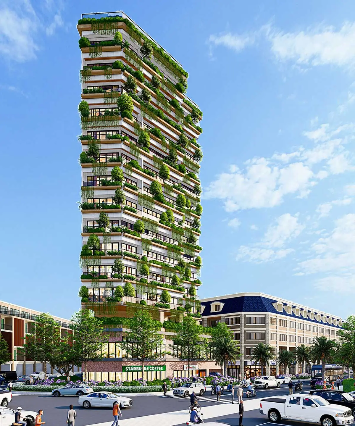 Lagisan Harbour City Phoi canh Can ho Lagisan Harbour City - Lagisan Harbour City