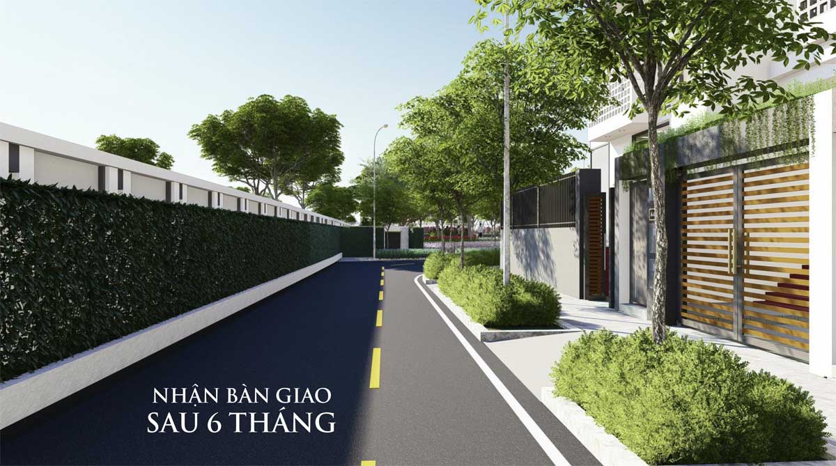 Khu nhà phố compound Precia Riverside Quận 2