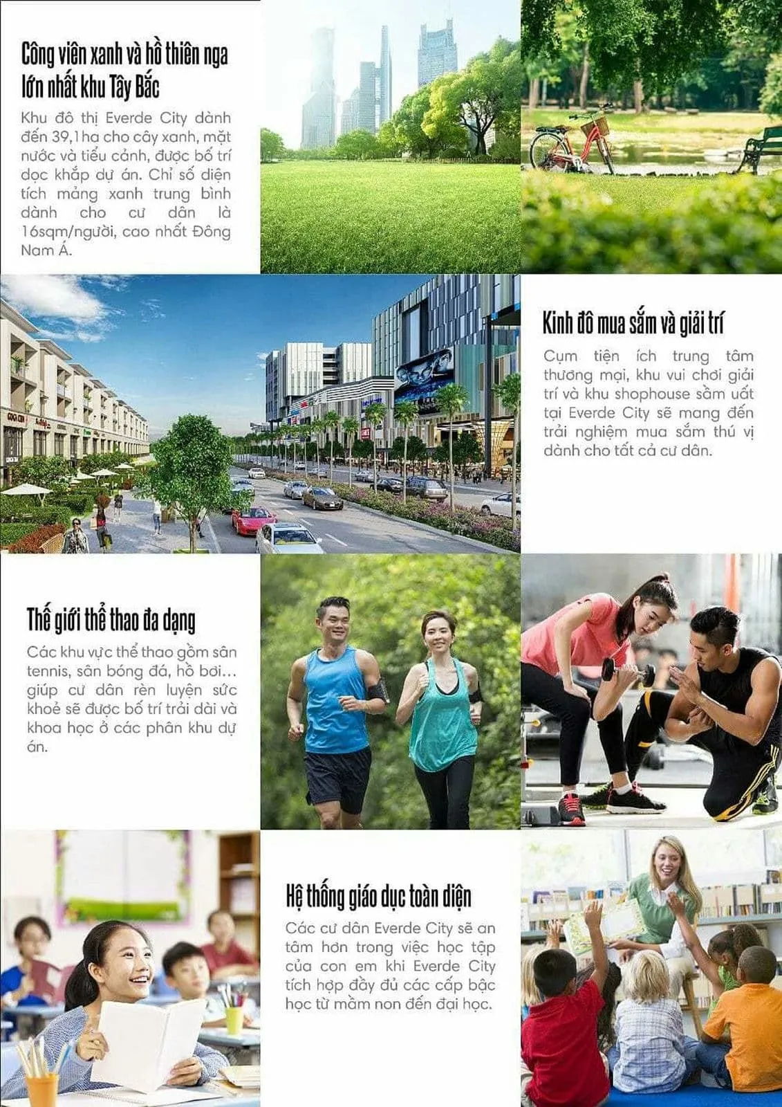 LA VILLA GREEN CITY LONG AN 12 Tiện ích Nội khu Dự án Lavilla Green City Long An