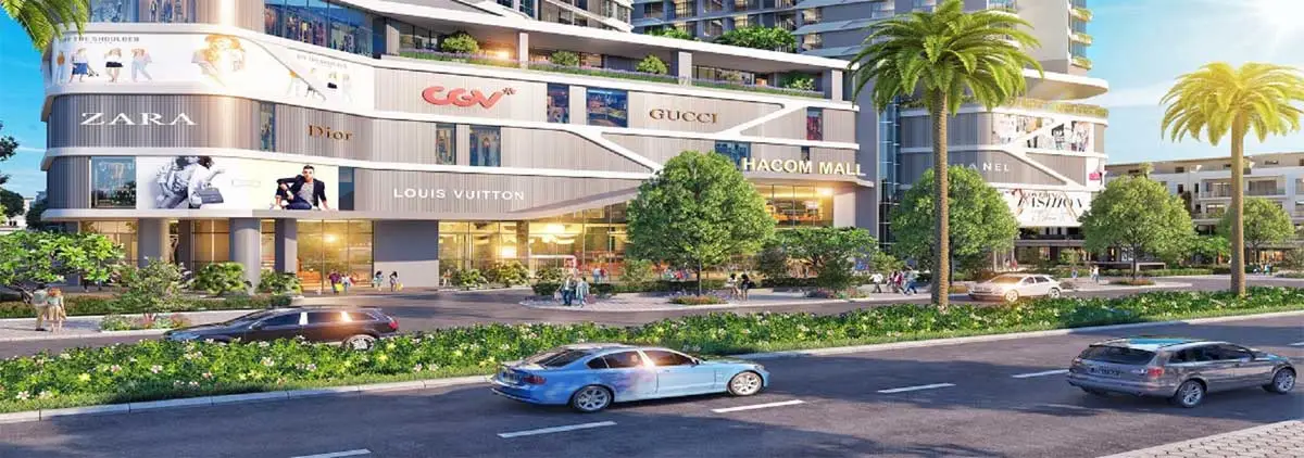 HACOM MALL PHAN RANG 8 Khu trung tâm thương mại Hacom Mall Phan Rang Tháp Chàm Ninh Thuận