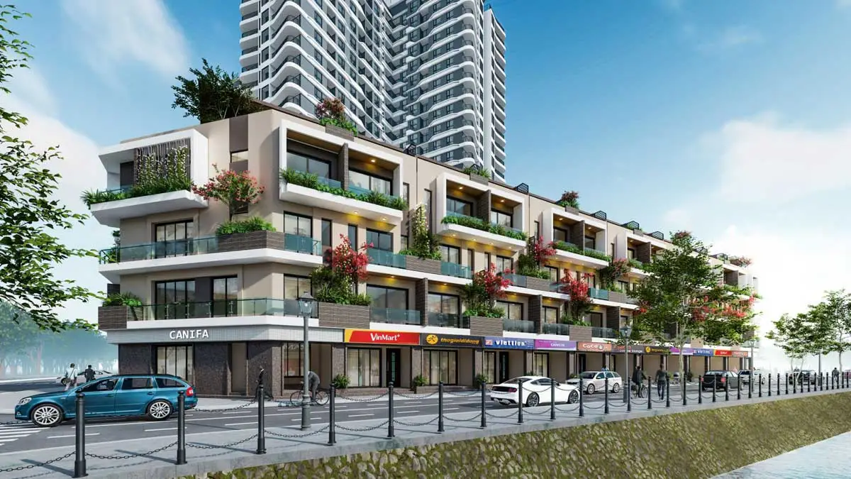 HACOM MALL PHAN RANG 13 Nhà phố Thương mại Hacom Mall Phan Rang Tháp Chàm Ninh Thuận