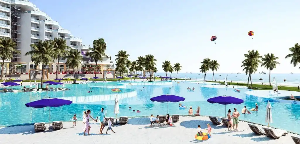 6 MILES COAST RESORT 2 Hồ bơi 3 tầng 6 Miles Lăng Cô