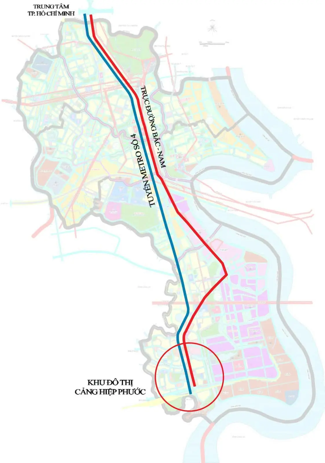 KHU ĐÔ THỊ HIỆP PHƯỚC NHÀ BÈ 4 Kết nối giao thông Khu Đô thị Hiệp Phước Nhà Bè